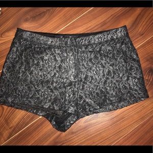 Lace shorts